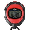 LINKSY LS004RBA 1/100 Second Stopwatch, Split Dial Time, Clock, Alarm,
