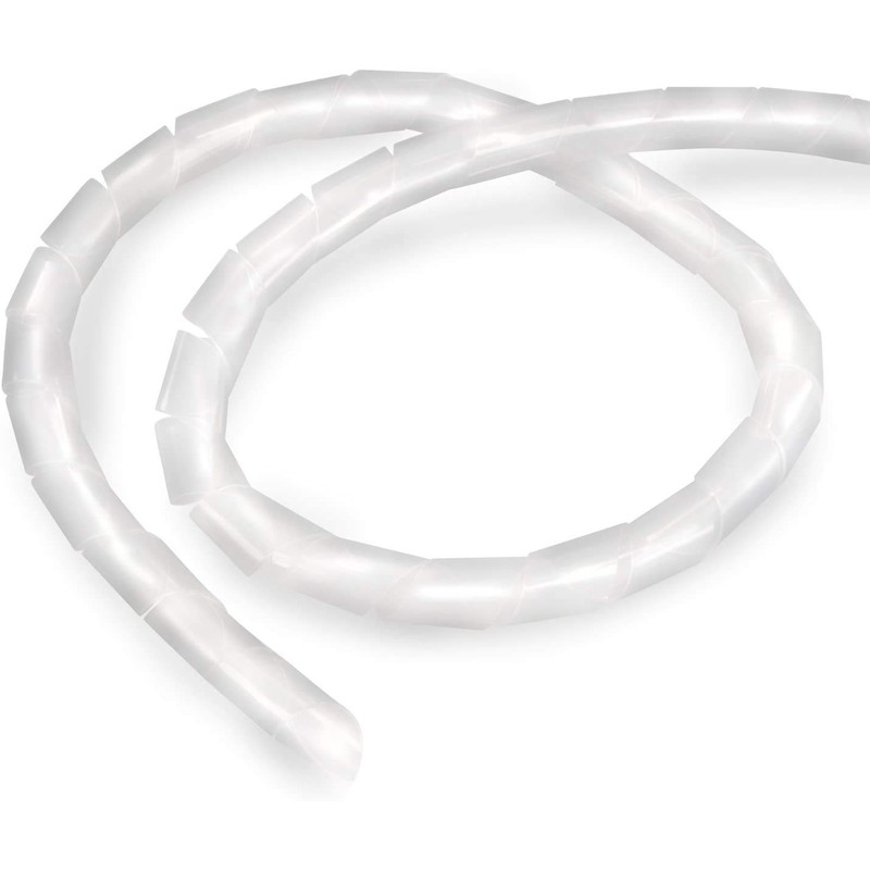 TPFNet Pack of 3 Spiral Cable Sleeves, 6-60 mm Diameter,
