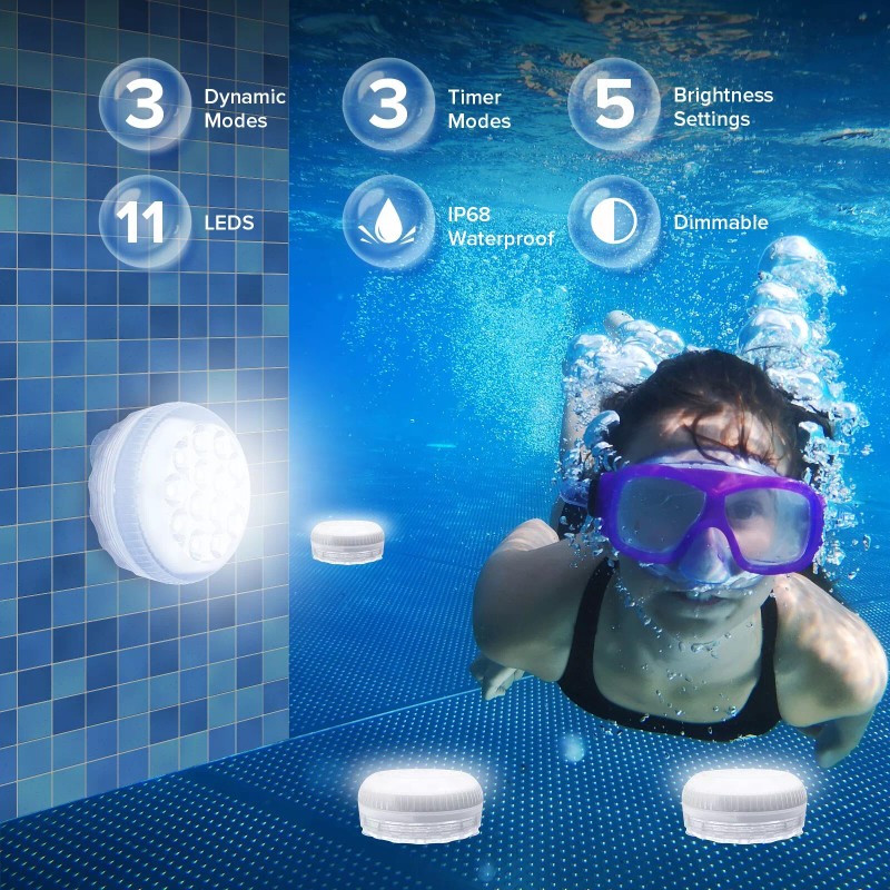 SANSI LED Pool Light 30W RGB Color Changing for Inground