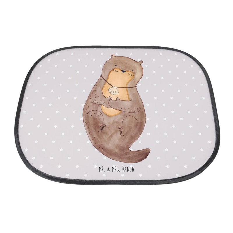 Mr. & Mrs. Panda Car Sun Shade Otter Shell Gift
