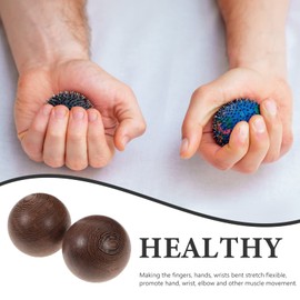 Healeved Chinese Meditation Balls Small 1 Pair of Rosewood Handball Ball Exersice Wrist Balls Chinese Balls for Hand Chinese Balls Small Baoding Balls Small