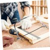 jojofuny Wooden-handled Scroll Saw Machine Fret Saw Jewelry Tool Saw