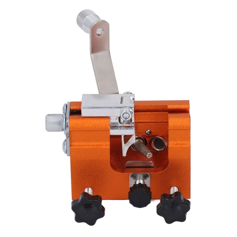 Portable Crank Chainsaw Sharpening Jig Stainless Steel Chainsaw Tooth Blade