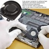Small Portable Laptop CPU Cooling Fan 4 Pin Power Connector