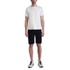 Karl Lagerfeld Paris Men's Stretch Nylon Cargo Short, Black