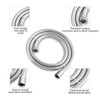 Round Large panel Showerhead with hose, High pressure 4-function shower
