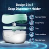 Dish Soap Dispenser with Sponge Holder for Kitchen Sink, 2