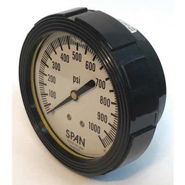 Pressure Gauge, 2-1/2" Dial Size, MNPT