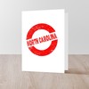 CafePress Rubber Ink Stamp North Carolina Greeting Cards Folded Greeting