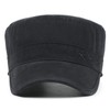 Ruicheng Army Cap Herren Vintage Style Military Flat Cap Baumwolle