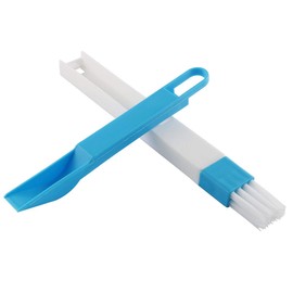 E-outstanding Window Groove Cleaning Brush 2PCS Window Track Door Groove Corner Detachable Brush with Dustpan Screen Keyboard Cleaner Cleaning Tools