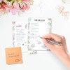 paper&you® A6 Shopping List Pad [Cacti] with 50 Tear-Off Sheets