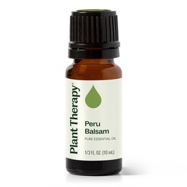 Plant Therapy Peru Balsam Essential Oil 10 mL (1/3 oz) 100% Pure, Undiluted, Therapeutic Grade