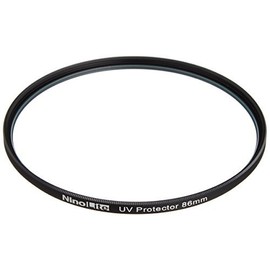 NinoLite 86mm Camera Lens Protection AF Compatible UV Filter with Lens Cap Attachment Over Filter