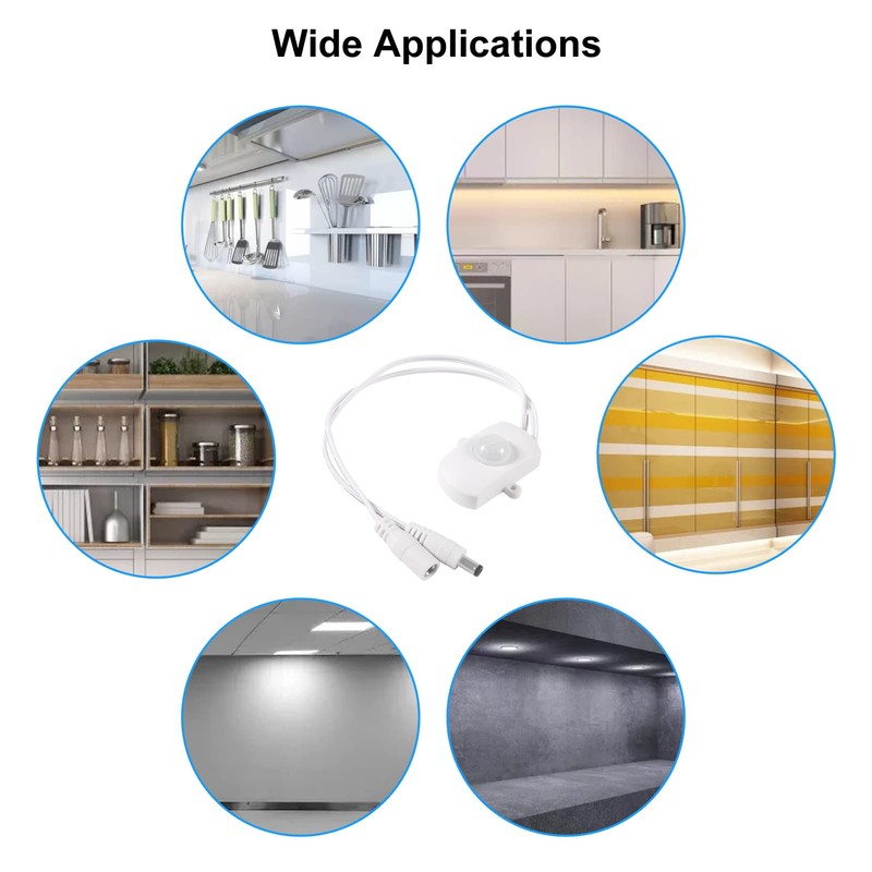 2 x DC 5-24V Mini PIR Motion Sensor Switch Sensor