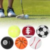 Keenso 6 Piezas de Pelotas de Golf,Novedad Pelotas Golf Accesorio