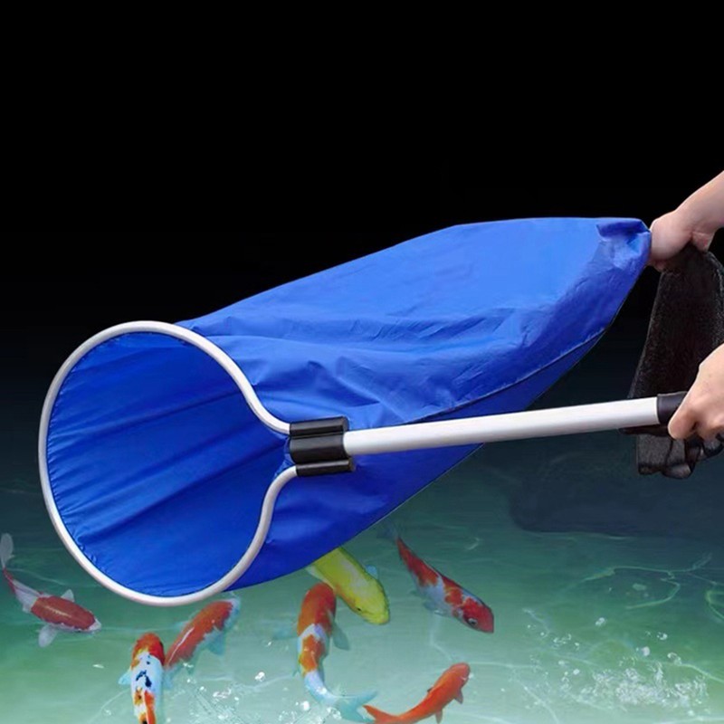 Fishing Net Semi Permeable Soft Canvas Nylon Anti Slip Aluminum
