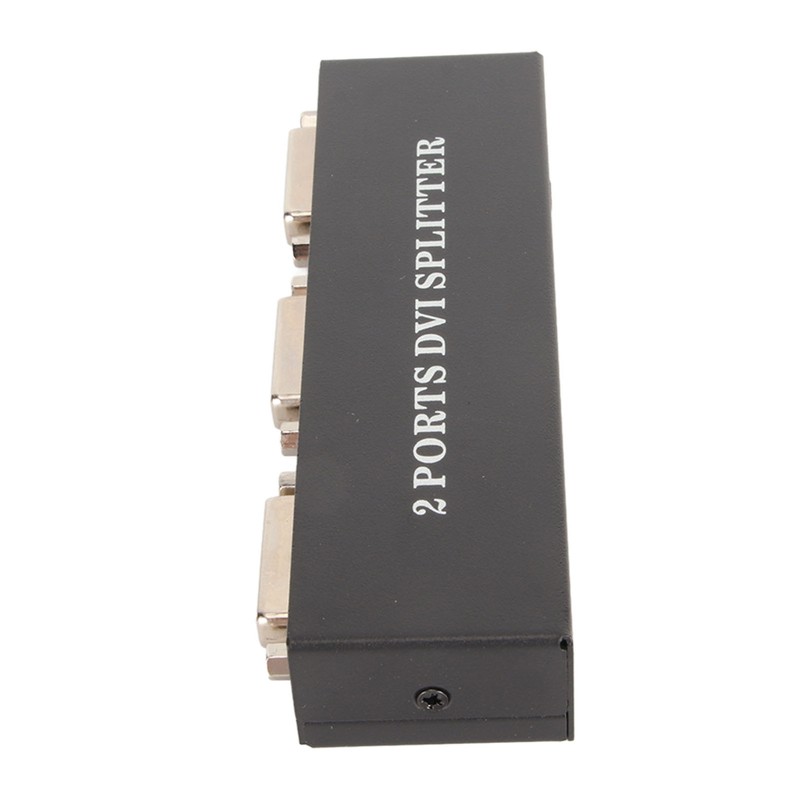 1x2 DVI Splitter 1 in 2 Out Support Resolution Up
