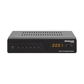 Megasat 0201125 201125 HD 390 DVB-S2 Receiver Front USB Tuner quantity: 1