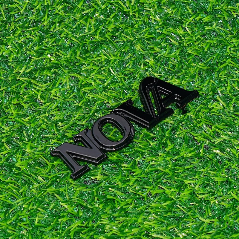 1Pc 1975-1979 Nova Front Fender Emblem 3D Badge Nameplate with