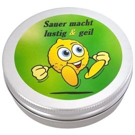 Sauer macht lustig & geil aus der Tin, Gift Friendship, Fun Gift from Feinkost Student