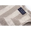 BLESS LINEN Jacquard Striped Pure Linen Hand Kitchen Towel, 16