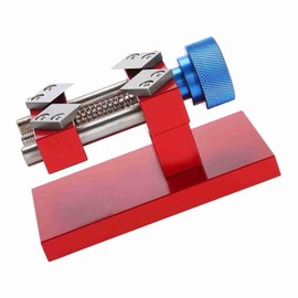 Ejoyous - Abridor de bisel para reloj, herramienta de reparación de relojes, herramienta de reparación de relojes, de 38 a 40 mm de diámetro, cubierta trasera (rojo o plateado), Rojo -, Abridor de