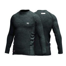 Mobile Warming Men's Heated Primer Baselayer Shirt, Black, Large