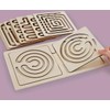 PrfcNL Wooden Interhemispheric Toys - Wooden Interhemispheric Toys for Fine