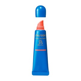 SHISEIDO Sun Care UV Lip Color Splash Uru Uru Red 10g SPF35 PA+++ | Lipstick & Lip Gloss | Tube Type | Fragrance-Free | UV Protection | Shiseido