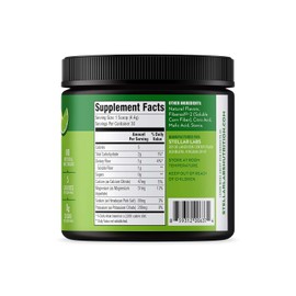 Stellar Labs Electrolyte Powder - Sugar-Free Hydration Multiplier Drink Mix, Low FODMAP, Keto-Friendly, Non-GMO, Gluten-Free Dehydration Relief, Lemon Lime Flavor, 30 Servings