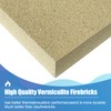 Protalwell Fire Bricks, Size 9″ x 4-1/2″ x 2-1/2″, 6-Pack,