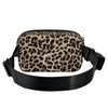 Leopard Print Fanny Pack for Men Women Belt Bag Fashion