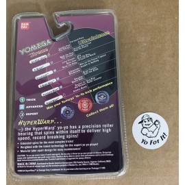 Yomega Vintage Yomega Ban Dai Hyper Warp Yo-Yo Black NOS
