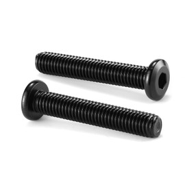 M5 x 40mm 20Pcs Flat Head Hex Socket Cap Screws Bolts, 304 Stainless Steel 18-8, Full Thread, Black Oxide by SG TZH (with Hex Spanner)