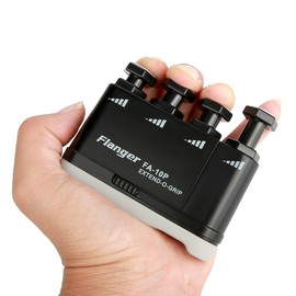 Tbest Adjustable Finger Trainer for Guitar, Guitar Trainer, Hand Trainer for Guitar Piano, Guitar Finger Exerciser Grip Trainer Strengther Musical Instruments Accessories