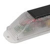 2pcs Solar Strobe Warning Light Waterproof Light Control High Bright