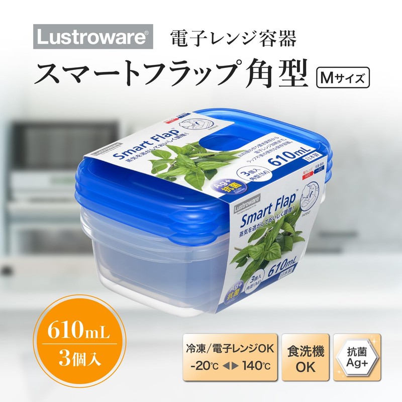 Iwasaki Kogyo Smart Flap Square (M) 2P