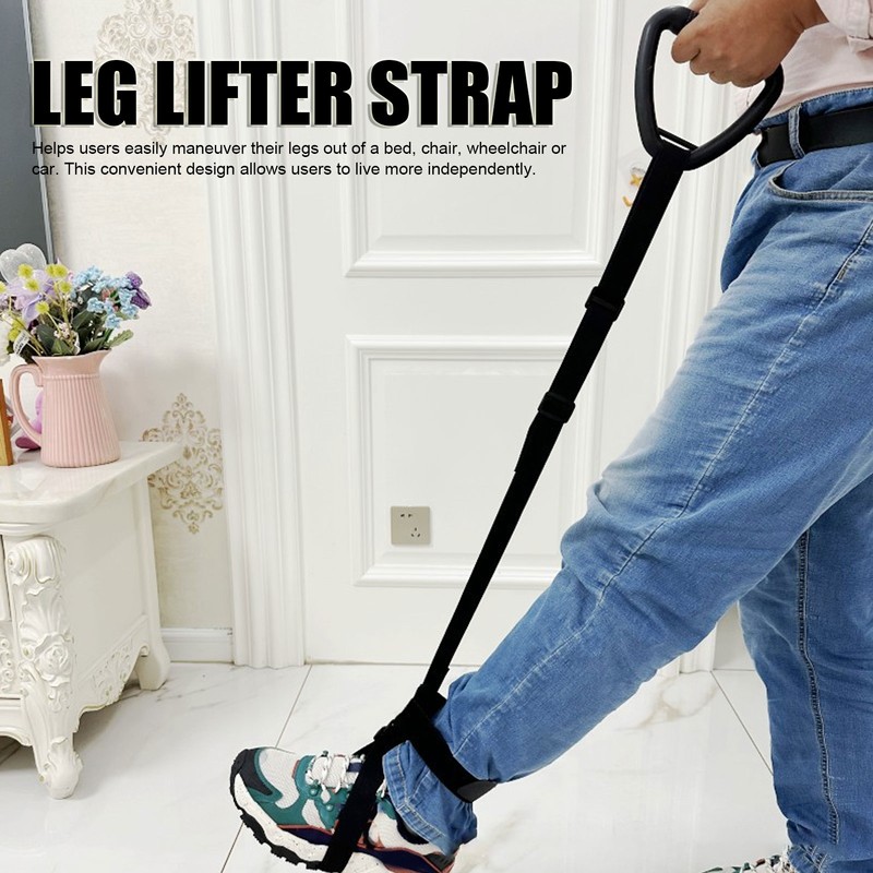 Leg Lifter Strap Large Handle Easy to Use Flexible Imitation