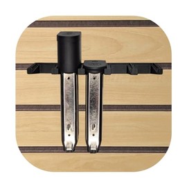 Hammy3DPrints Mount for FN 510 Mags - Slatwall | Magazine Holder Storage Rack (Dakota with Metal Track Insert)