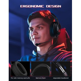 EKSA Super Light AirJoy Plus Over Ear Headphone