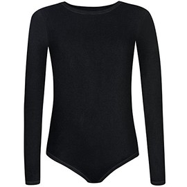 Assoluta di Cotone Girls' / Children's Ballet Leotard, black, 140