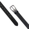 VRLEGEND Men's Leather Belt 110-180 cm Leather Denim Belt Men's