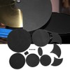 14 Pcs Drum Practice Pad EBR Material Drum Mute Practicing