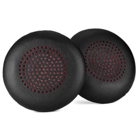 INF Ersatz-Ohrpolster für MPOW HC5 HC6, Ersatz-Kopfhörer-Ohrpolster aus Proteinleder + Memory-Schaum, Protein-Leder-Ohrpolster, Schwarz