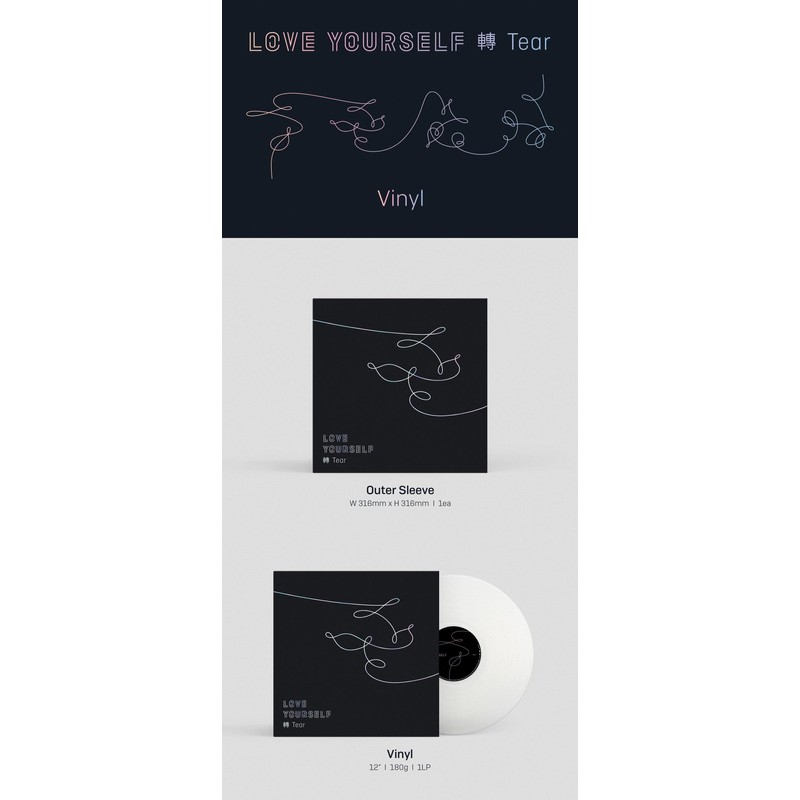 BTS - LOVE YOURSELF 轉 Tear [Vinyl LP]