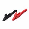 10Pcs Insulated Safety Multimeter Alligator Clips Electrical Test Tools with