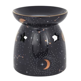Pacific Giftware Purple Constellation Oil Burner, 4.32-inch Height, New Bone China