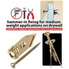 Hammer Drive Anchor for Plasterboard, Hammer-in Plug for Cavity Wall