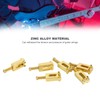 6 Pcs Electric Guitar Bridge Saddle Standard Zinc Alloy Guitar